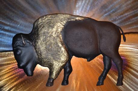 Carved and Braze Welded Steel 18